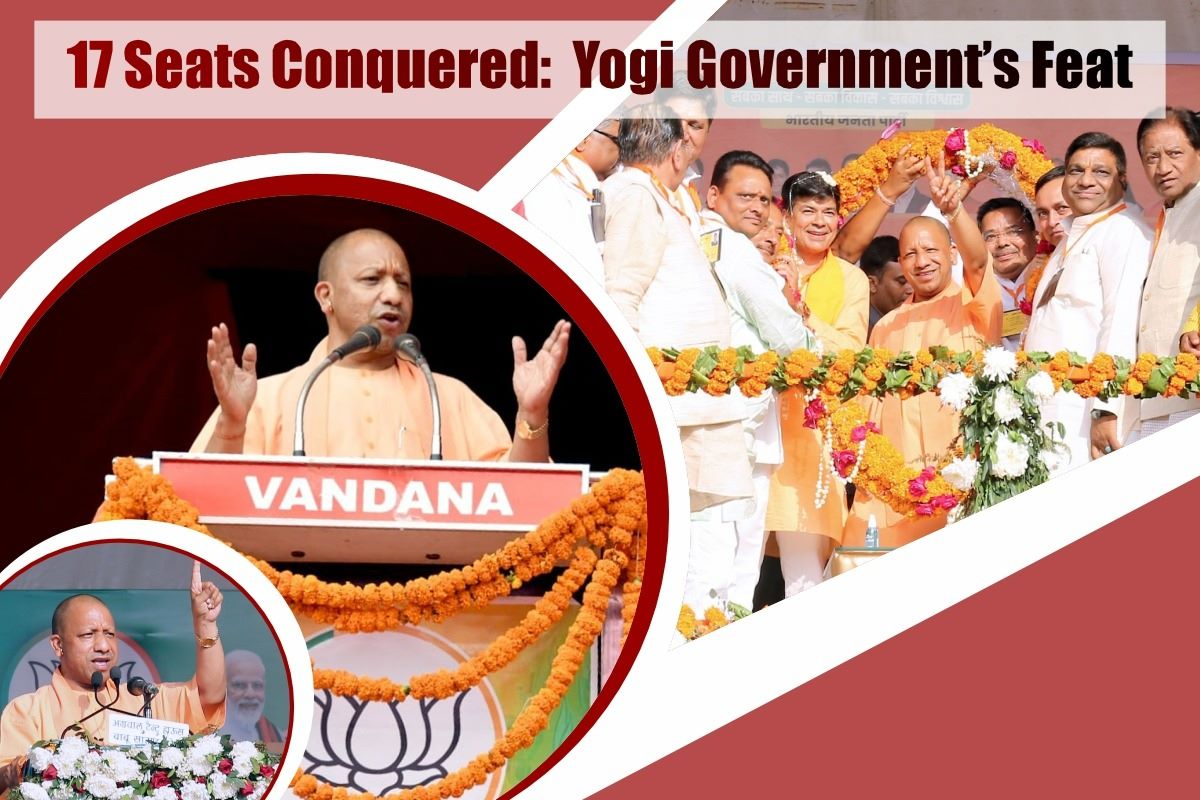 17 Seats Conquered  Yogi Government Feat 